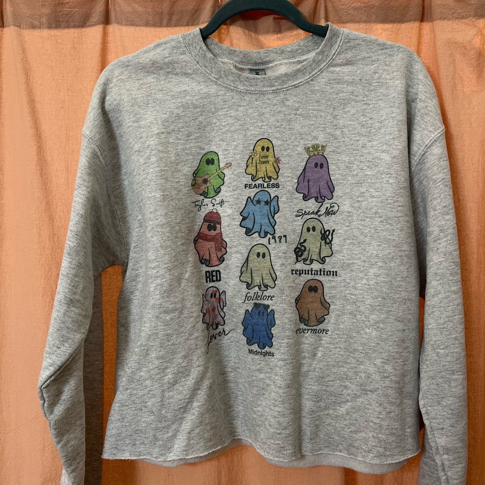 Taylor Swift Eras Ghosts Halloween crewneck